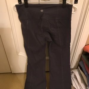 Athleta Wide Leg Charcoal Pant